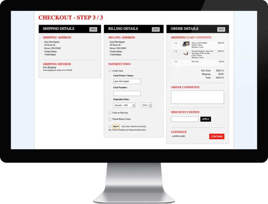 Fast and Easy Ajax Checkout for Zen Cart Fast and Easy Ajax Checkout for Zen Cart