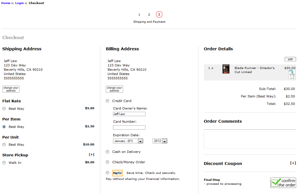Fast and Easy Ajax Checkout for Zen Cart Fast and Easy Ajax Checkout for Zen Cart